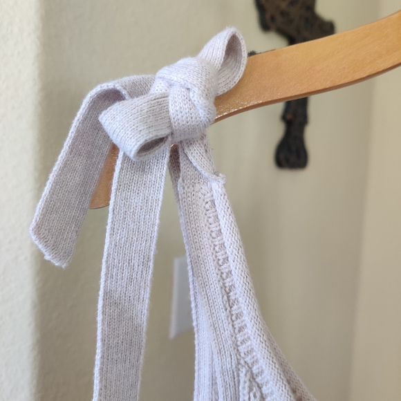 Gap Striped Tie Strap Knit Tank Top NWT - Picture 4 of 13